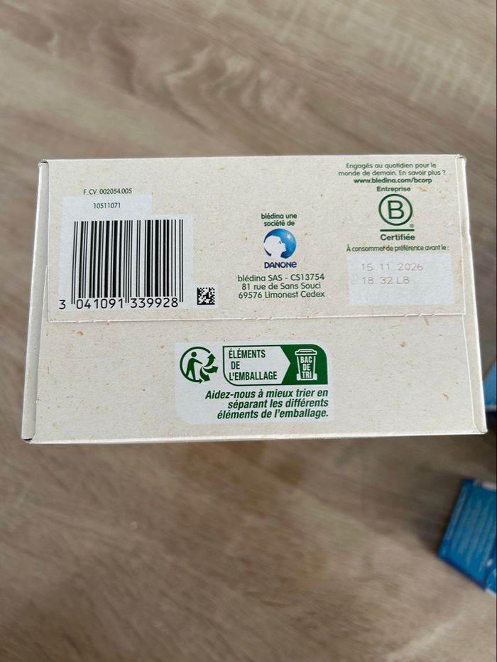 Céréales matin bledina - photo numéro 2