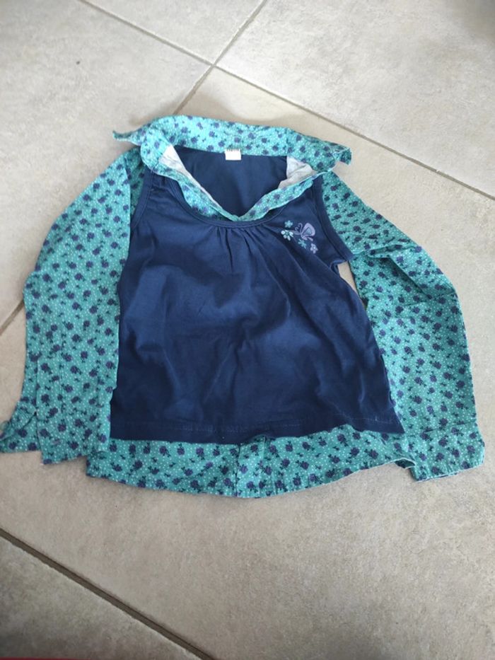 Chemisier tunique taille 5-6 ans zeeman