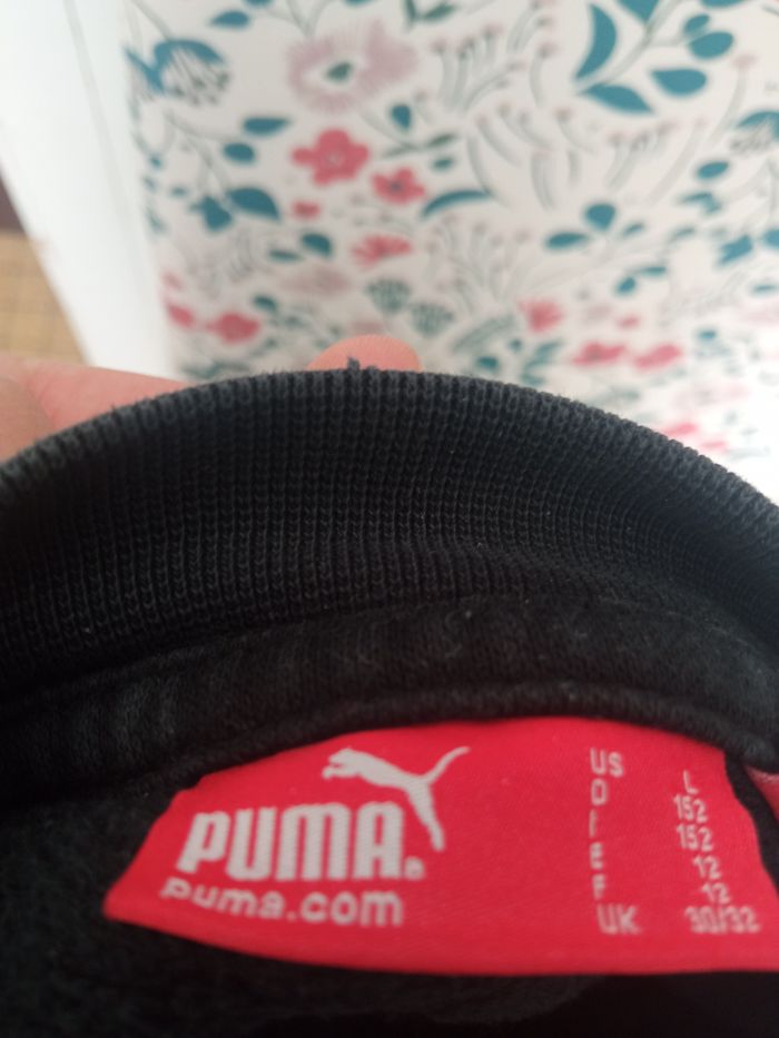 Pull noir puma - photo numéro 3