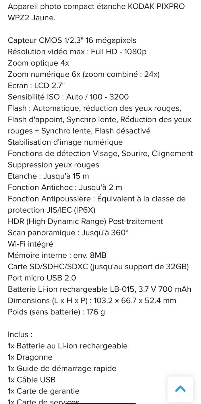 Appareil photo - photo numéro 3