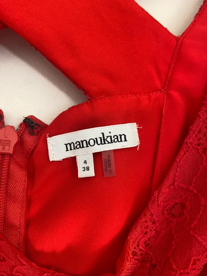 Robe rouge Manoukian - photo numéro 6