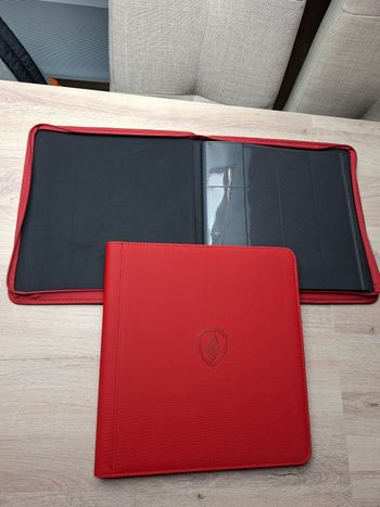 Classeur xxl pour 480 cartes Pokémon de capacité de rangement coloris ROUGE 🟥