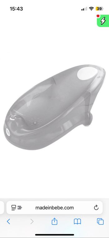 Transat de bain abd