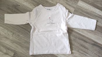Tee shirt manches longues 12 mois