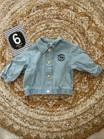Veste en jean Minnie & Mickey