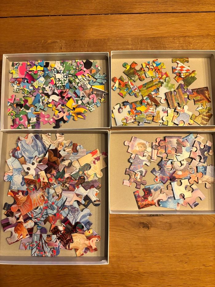 Lot 5 puzzles - photo numéro 2