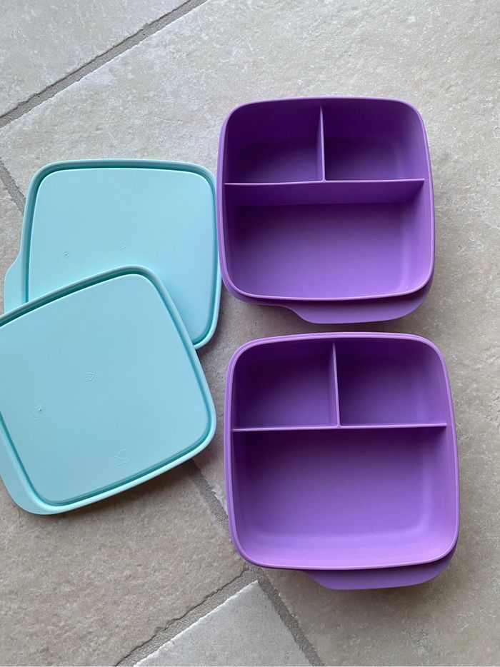 Lot Tupperware lunch box - photo numéro 3
