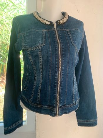Veste en jean Mosquitos fantaisie taille 40
