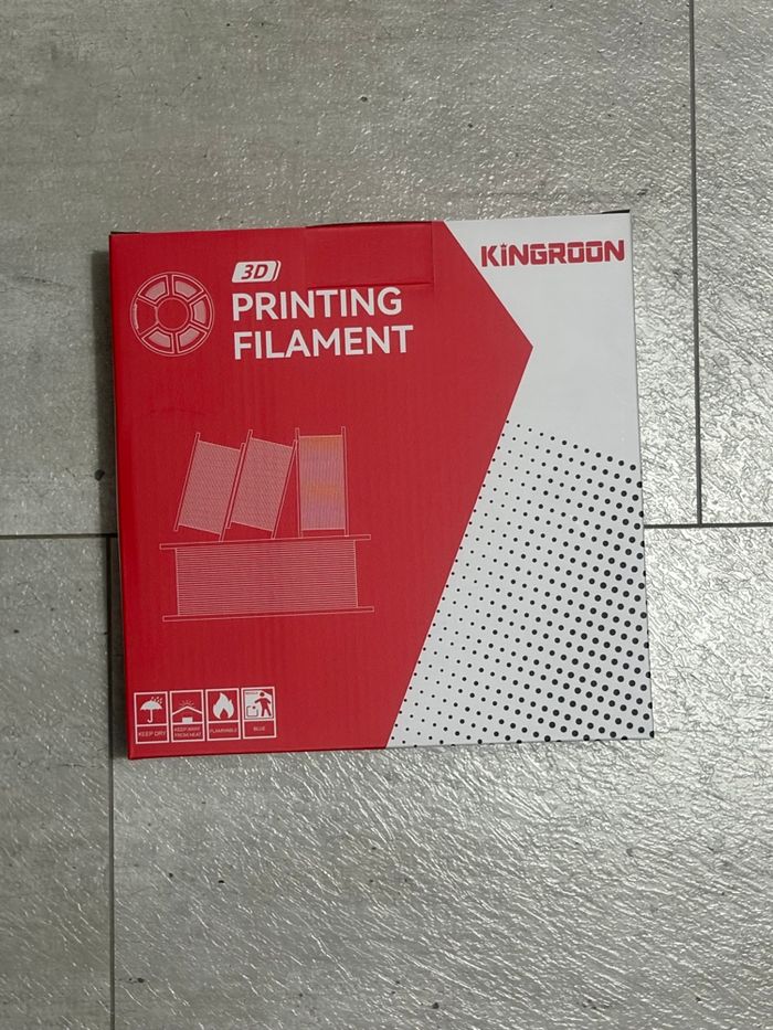 Filament PETG blanc kingroon - photo numéro 3