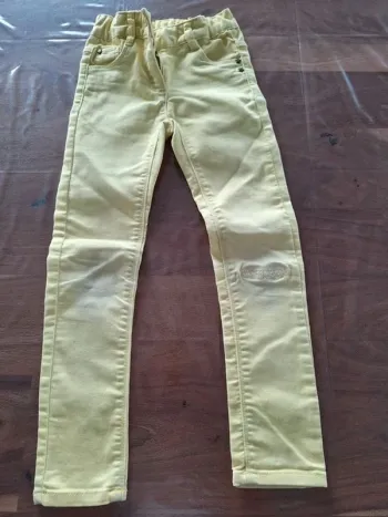 Pantalon jaune Vertbaudet 6 ans