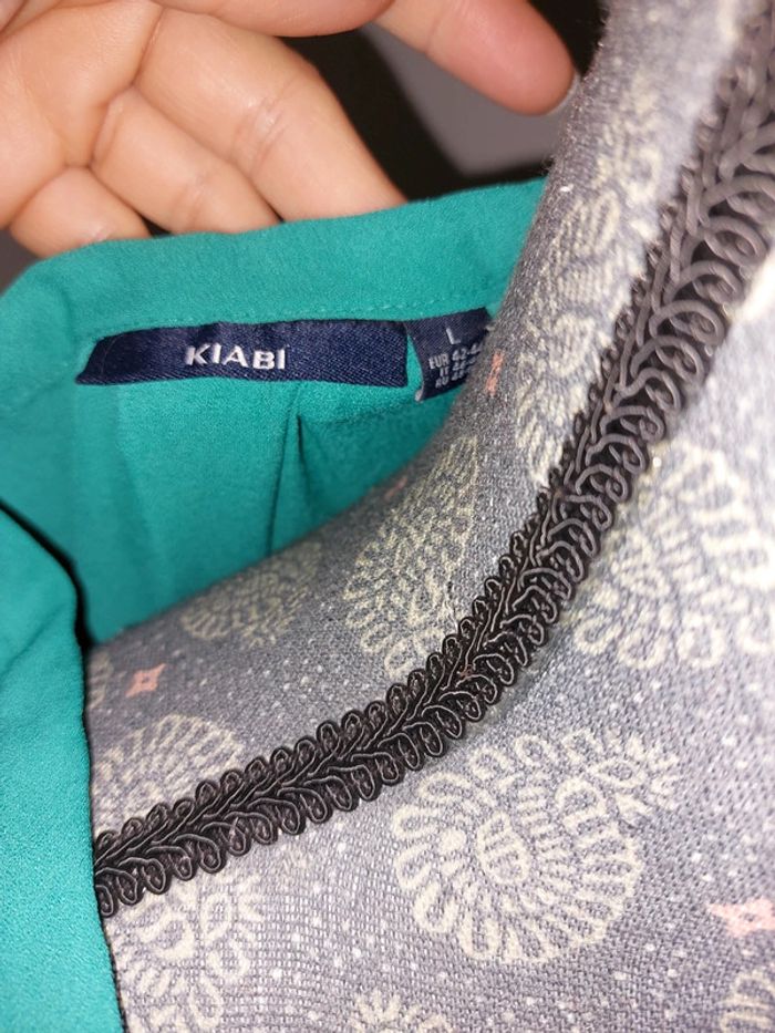 Chemise fluide verte (L) - photo numéro 6