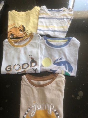 T-shirts à manche courte imprimé 