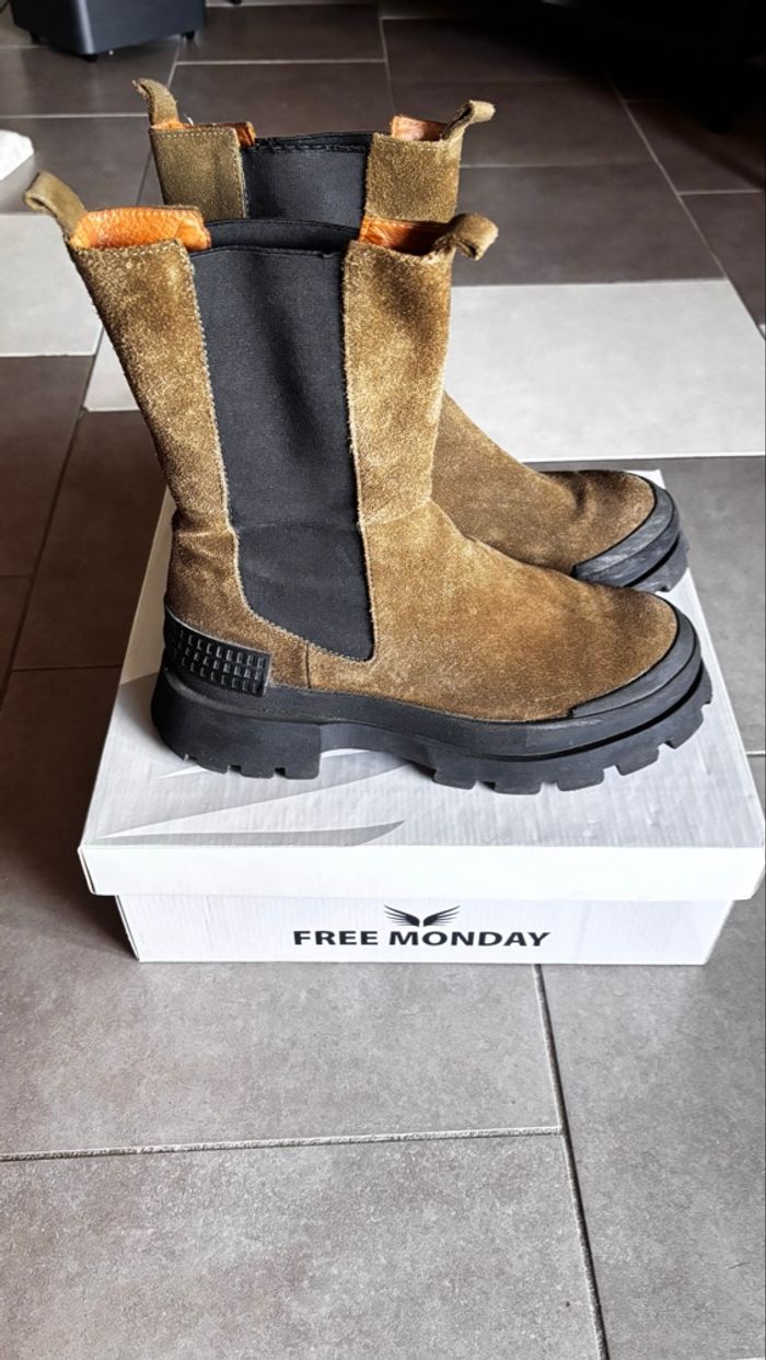 Bottines kaki - photo numéro 2