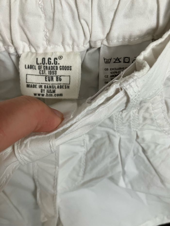 Short blanc H&M 2 ans - photo numéro 2