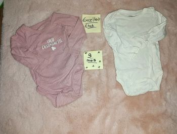 Lot bodie dentelle, broderie, lulu castagnette