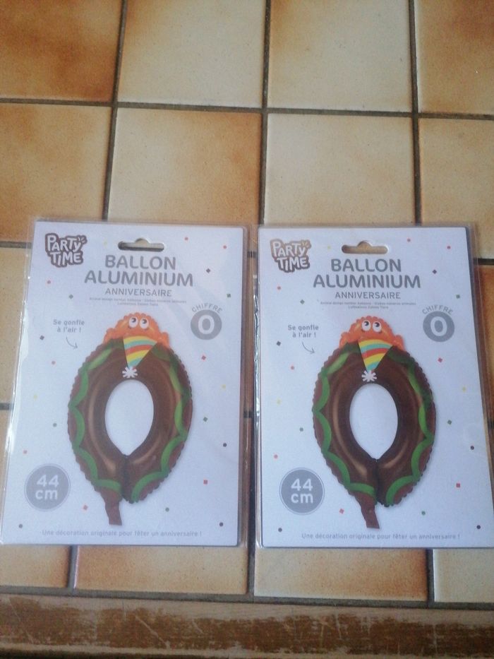 Ballon aluminium anniversaire