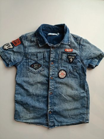 Chemise jeans