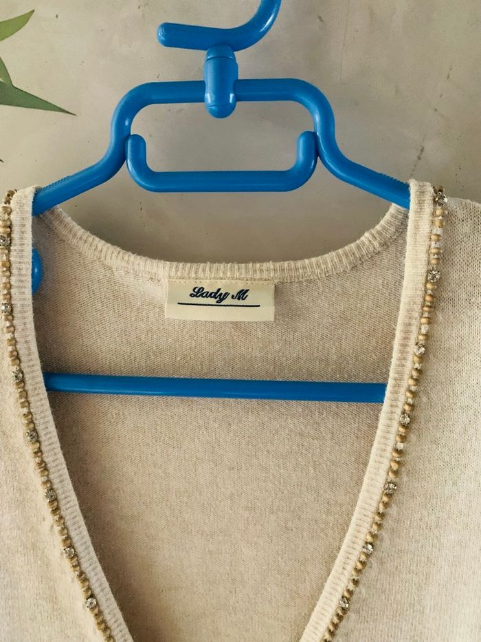 Pull cache cœur - photo numéro 5