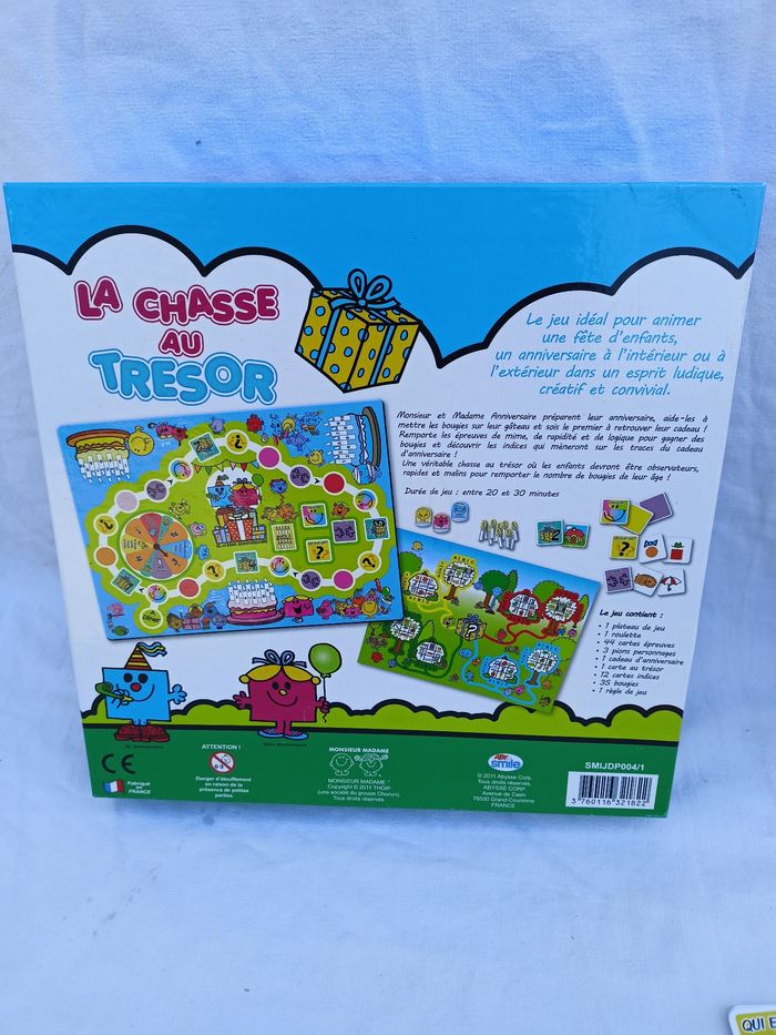La chasse aux trésors monsieur Madame complet - photo numéro 2