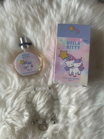Mini parfum + bracelet hello kitty
