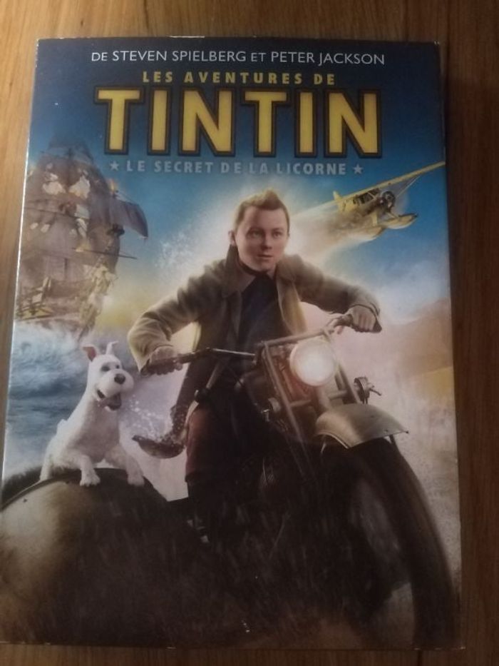 Dvd les aventures de tintin