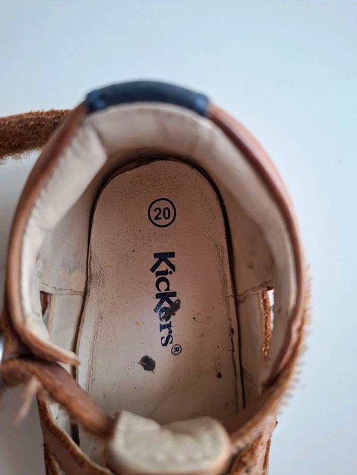 Sandales kickers taille 20 - photo numéro 3