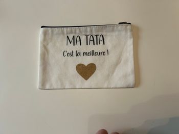 Pochette / Trousse à maquillage NEUVE à offrir à votre tante / tata