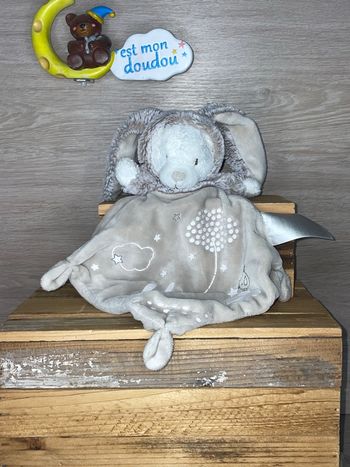 MD158 doudou lapin 🐰 mots d’enfants 
