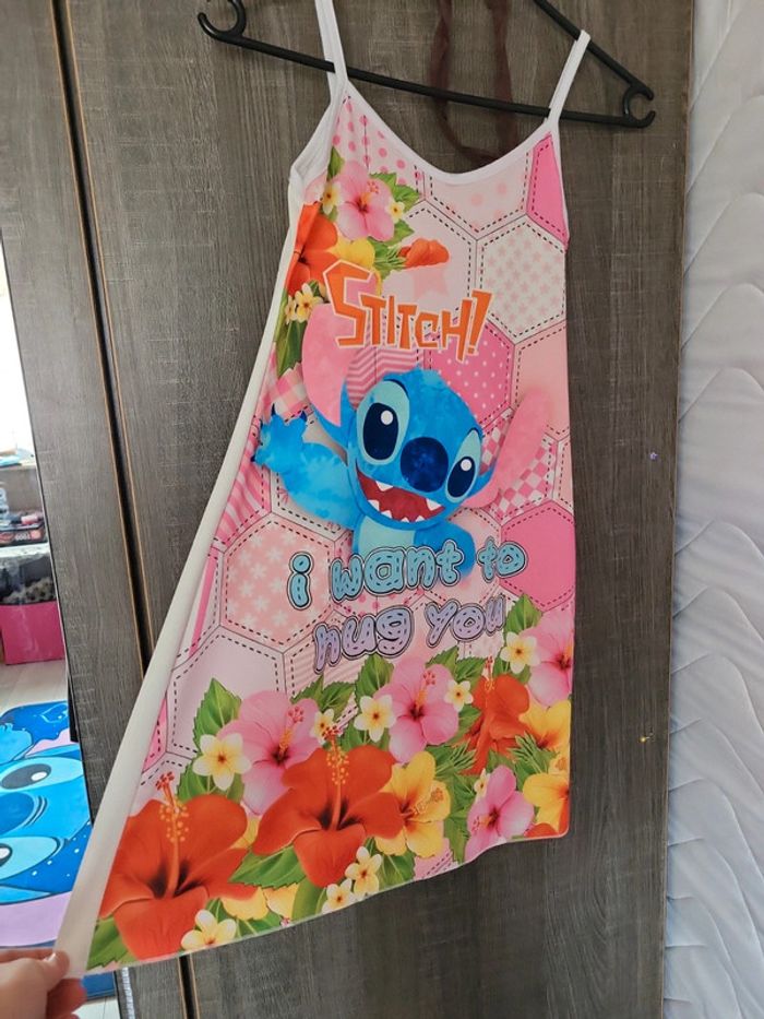 Robe a bretelles Stitch 12 ans