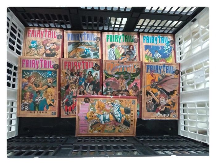 Lot Fairy tail tomme 1 à 9 - photo numéro 2