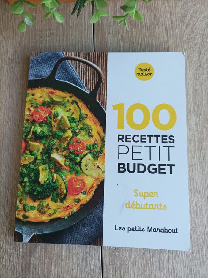 Livre cuisine 100 recettes Petit Budjet