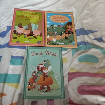 Lot de 3 livres enfants