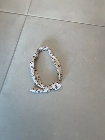 Bandeau geopard léopard beige