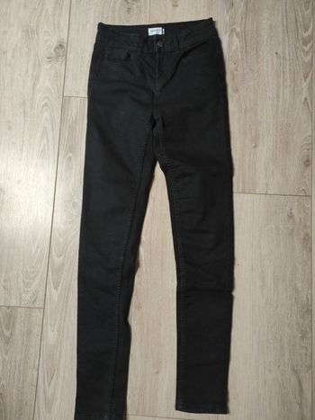 Pantalon skinny noir taille 32 kiabi