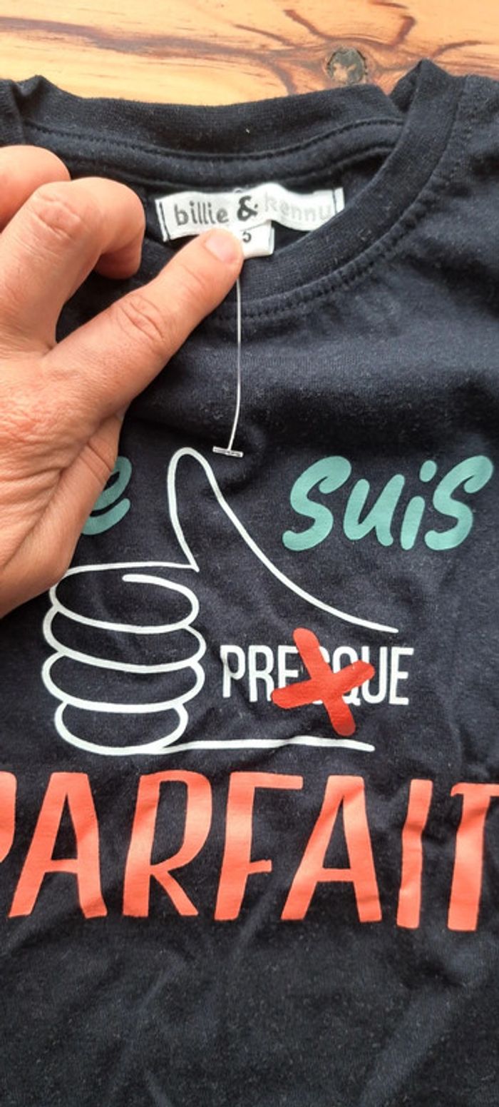 T shirt 5 ans - photo numéro 2