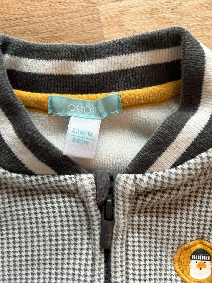 Veste molletonnée ~ 23 mois (86cm) - photo numéro 3