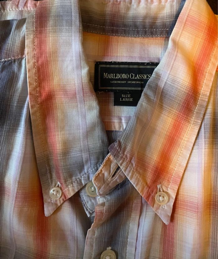 Chemise manches courtes Malboro - photo numéro 2