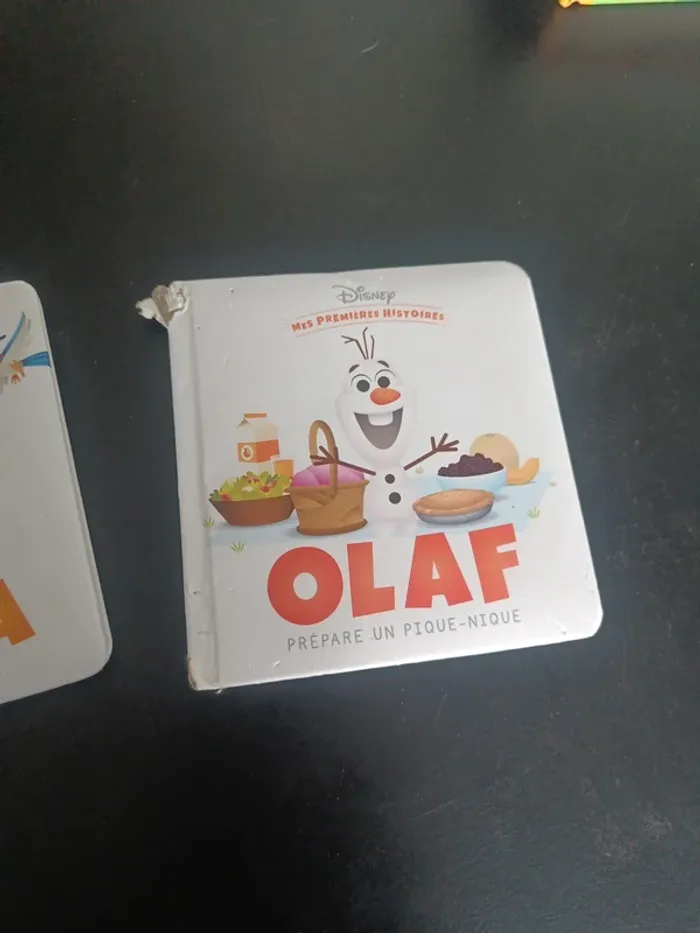 Livre mes premieres histoires simba ( offert avec olaf abime en haut) - photo numéro 3