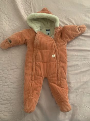 Manteau rose saumon