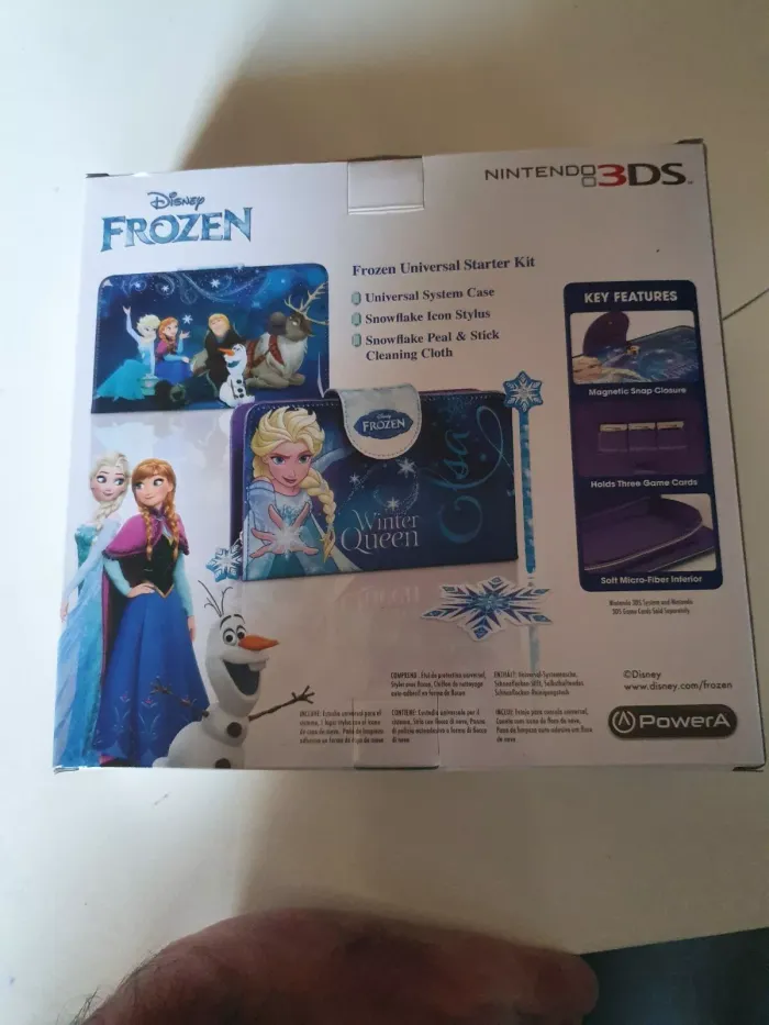 Lot de 10 pochettes et stylet Reine des Neiges Disney – Multi-usages neuves Nintendo - photo numéro 5