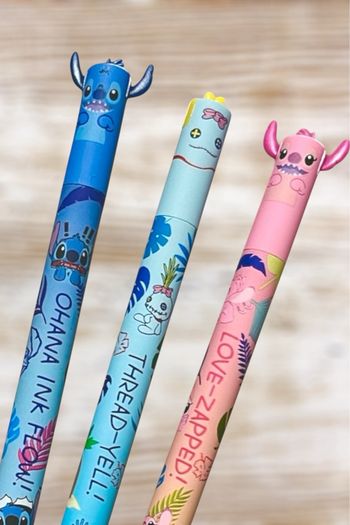Lot de stylos stitch 