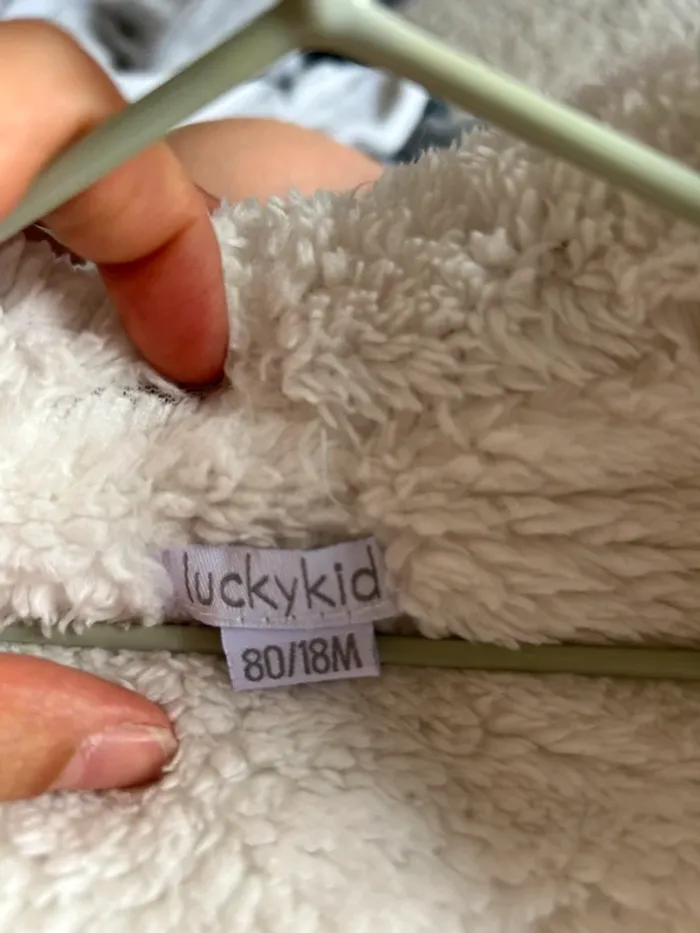 Gilet chaud bébé 18 mois – capuche doublée - photo numéro 4