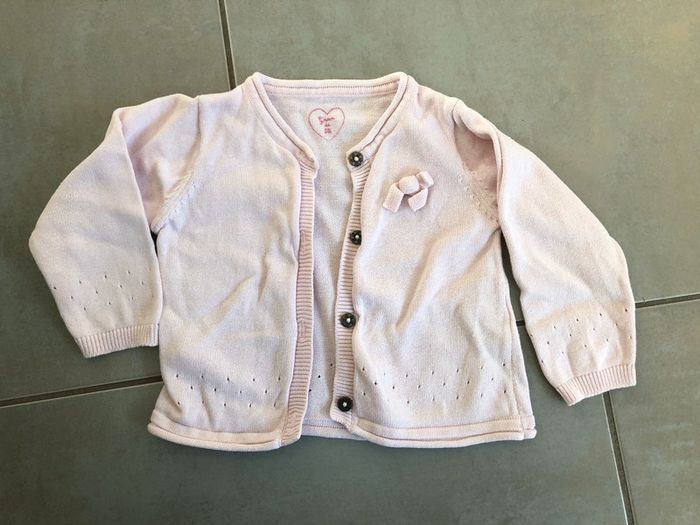 Gillet manches longues