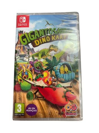 Jeu vidéo Gigantosaurus Dino Kart sur console Nintendo Switch neuf