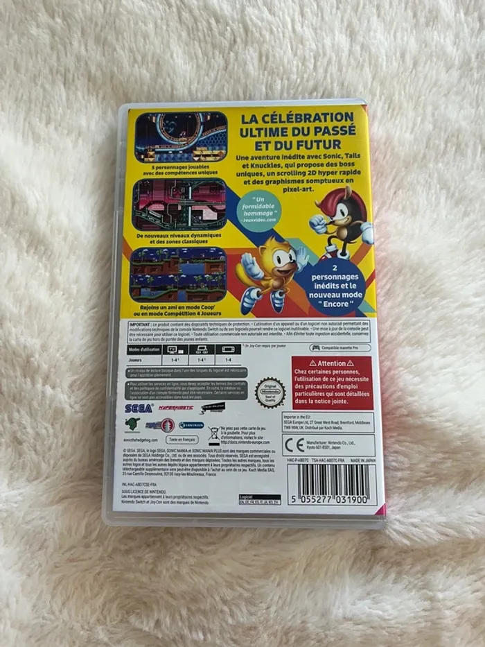 🎮 Nintendo Switch – Sonic Mania Plus (Édition Complète) - photo numéro 2