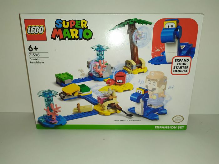 LEGO super Mario expansion set Dorrie's beach front ref.71398 neuf