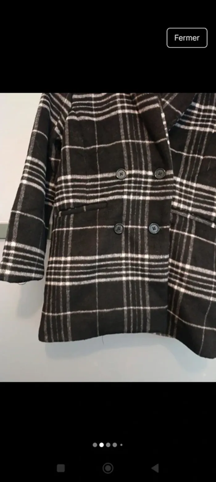 Manteau laine IKKS / xxs - photo numéro 2