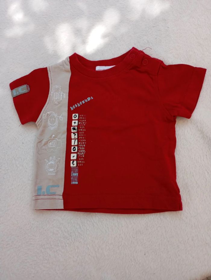 Lot 2 tee shirt 3 mois - photo numéro 2