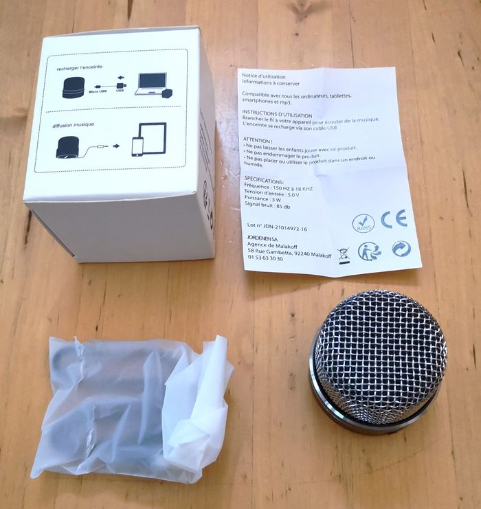 Mini enceinte "Renault"