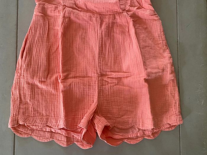 Combi short corail Kiabi Eco Conception en gaze de coton taille 38 - photo numéro 9
